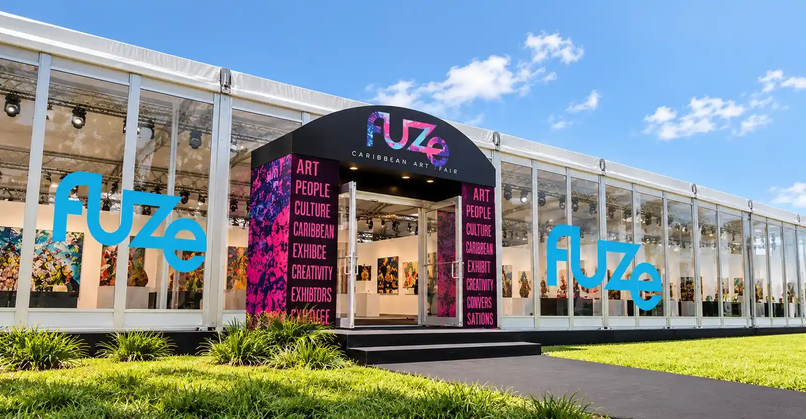 FUZE Caribbean Art Fair 2026 exhibition at Baha Mar Nassau